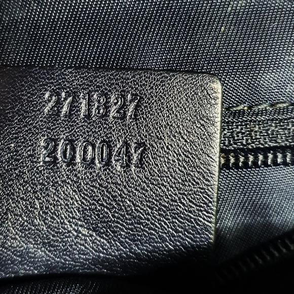 Gucci Monogram Classic Backpack Dark Navy Blue - Picture 12 of 16